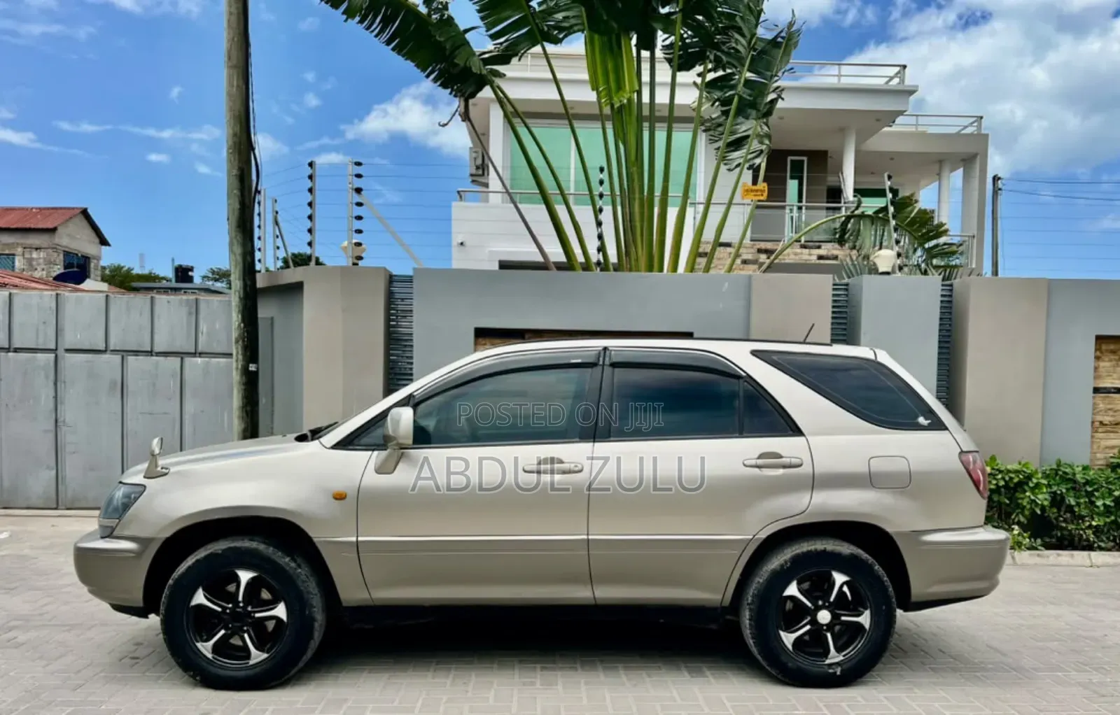Toyota Harrier 2003 Gold