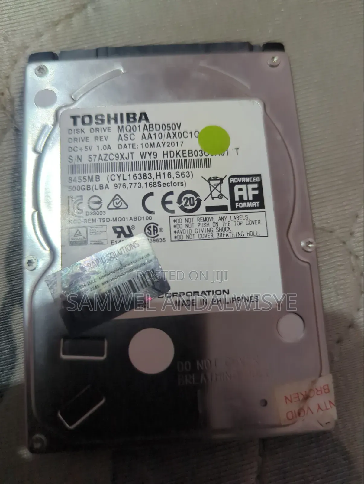 Hard Disk, HDD 500 GB