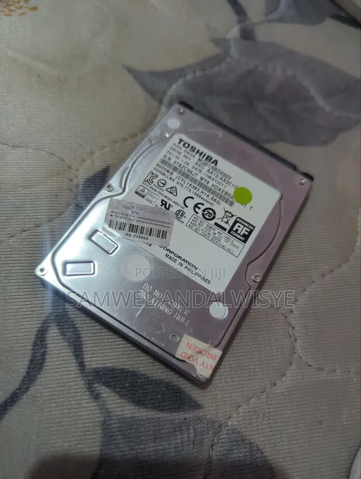 Hard Disk, HDD 500 GB