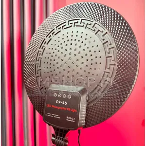 PF-45 18" Round LED Ring Fill Light – For Streaming Photography