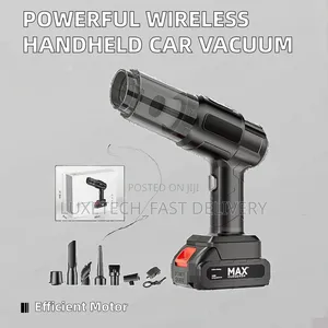 Cordless Handheld Vacuum Cleaner With Rechargeable Lithium-Ion Battery