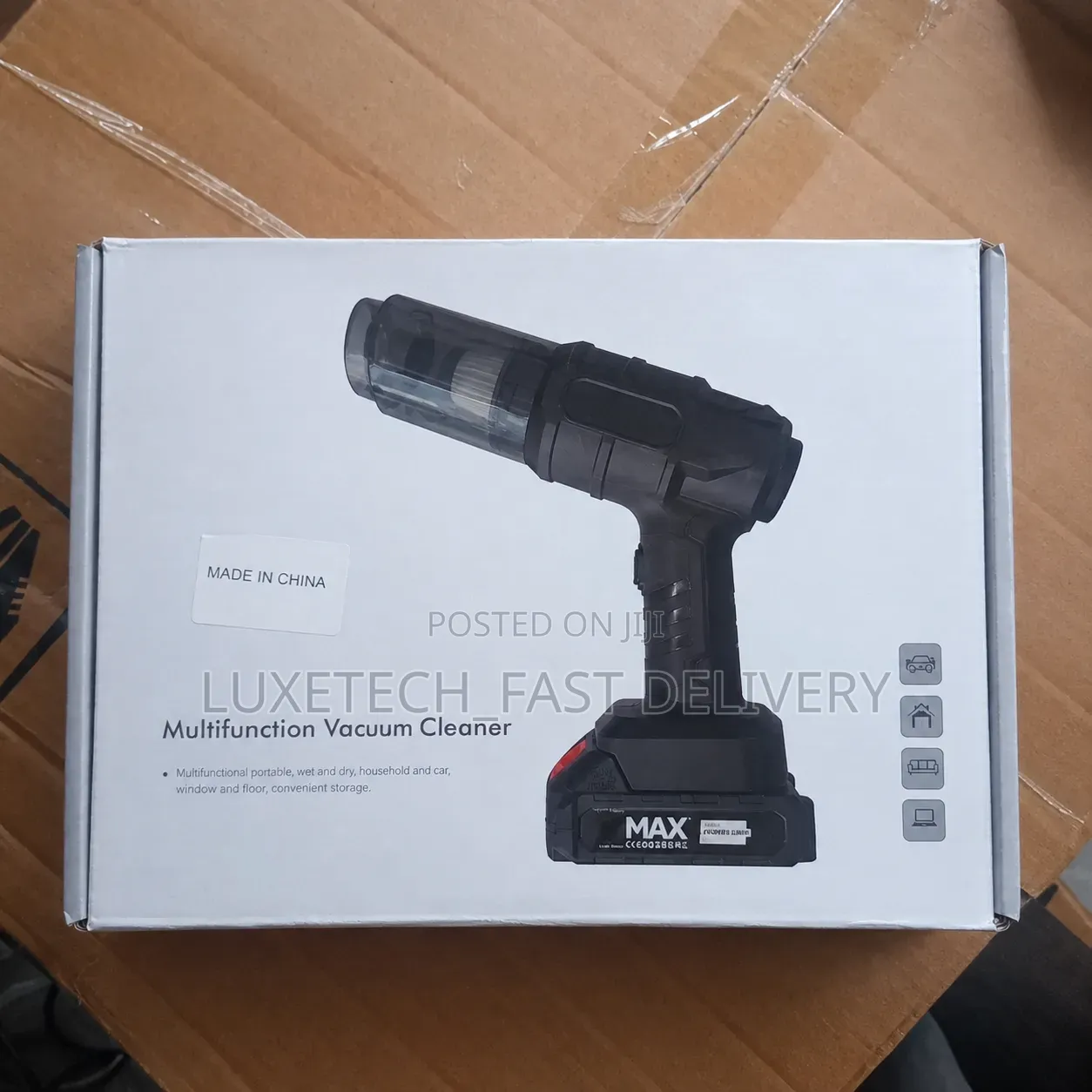 Portable 2-in-1 Wireless Vacuum Cleaner With Battery