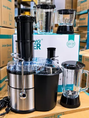 Winning Star 4-in-1 Juice Extractor Blender Set – With Grinder Mill