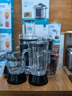 Winning Star 4-in-1 Juice Extractor Blender Set – With Grinder Mill