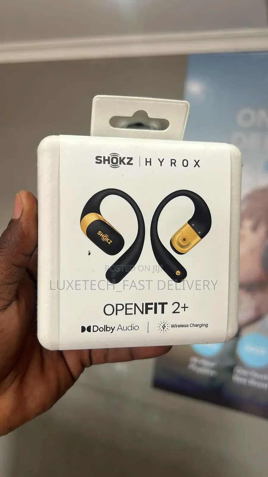 Shokz X HYROX OpenFit 2+ True Wireless Open-Ear Headphones