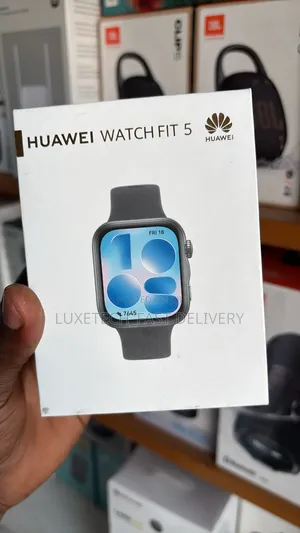 Huawei Watch Fit 5 –AMOLED Watch With GPS, Heart Rate, 10-Days Battery