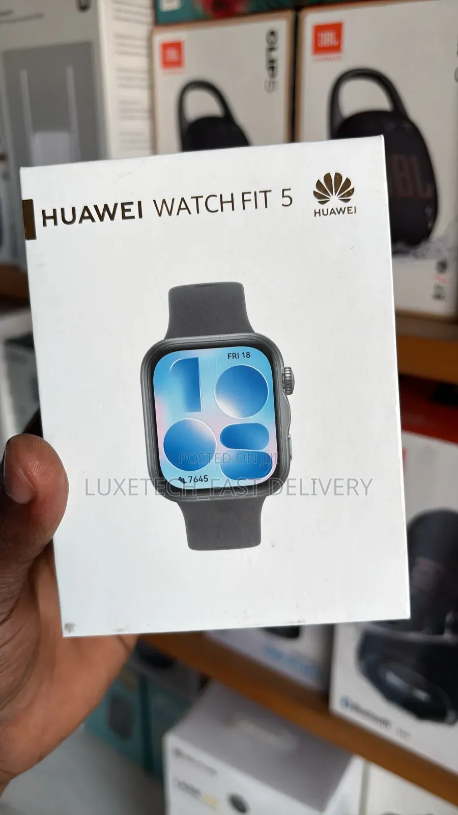 Huawei Watch Fit 5 –AMOLED Watch With GPS, Heart Rate, 10-Days Battery
