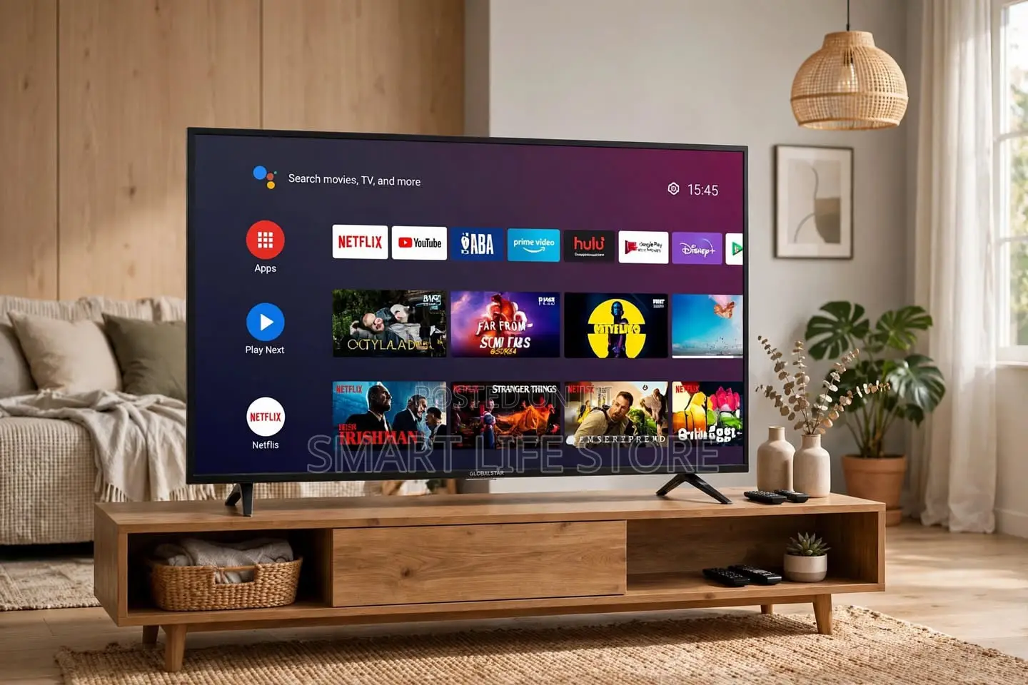 Globalstar* *Smart 65" TV Uhd * *Ci Interface