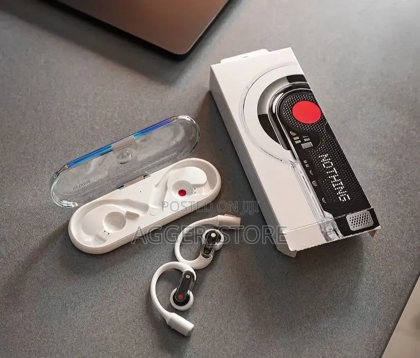 Nothing Ear (Open) Wireless Open-Ear Headphones With Flexible Earhooks