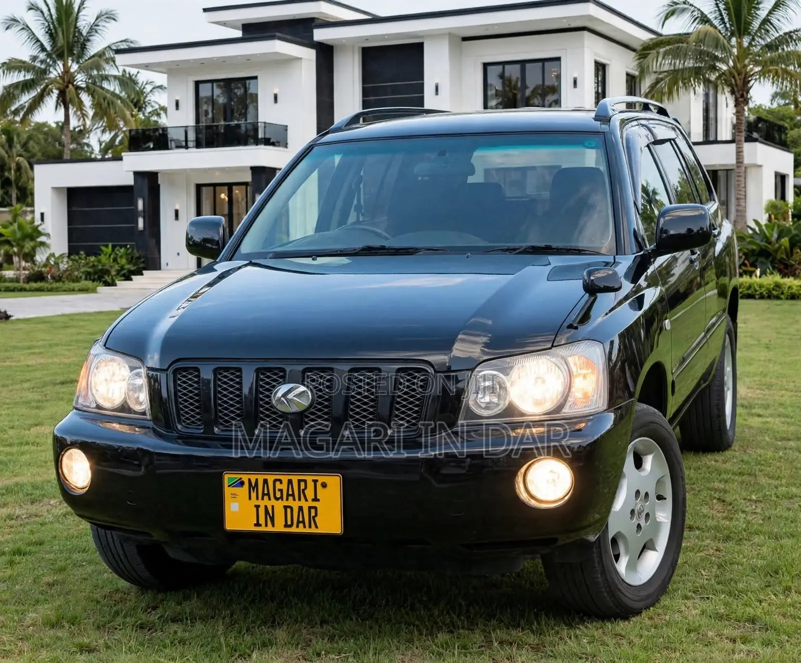 Toyota Kluger 2003 Black