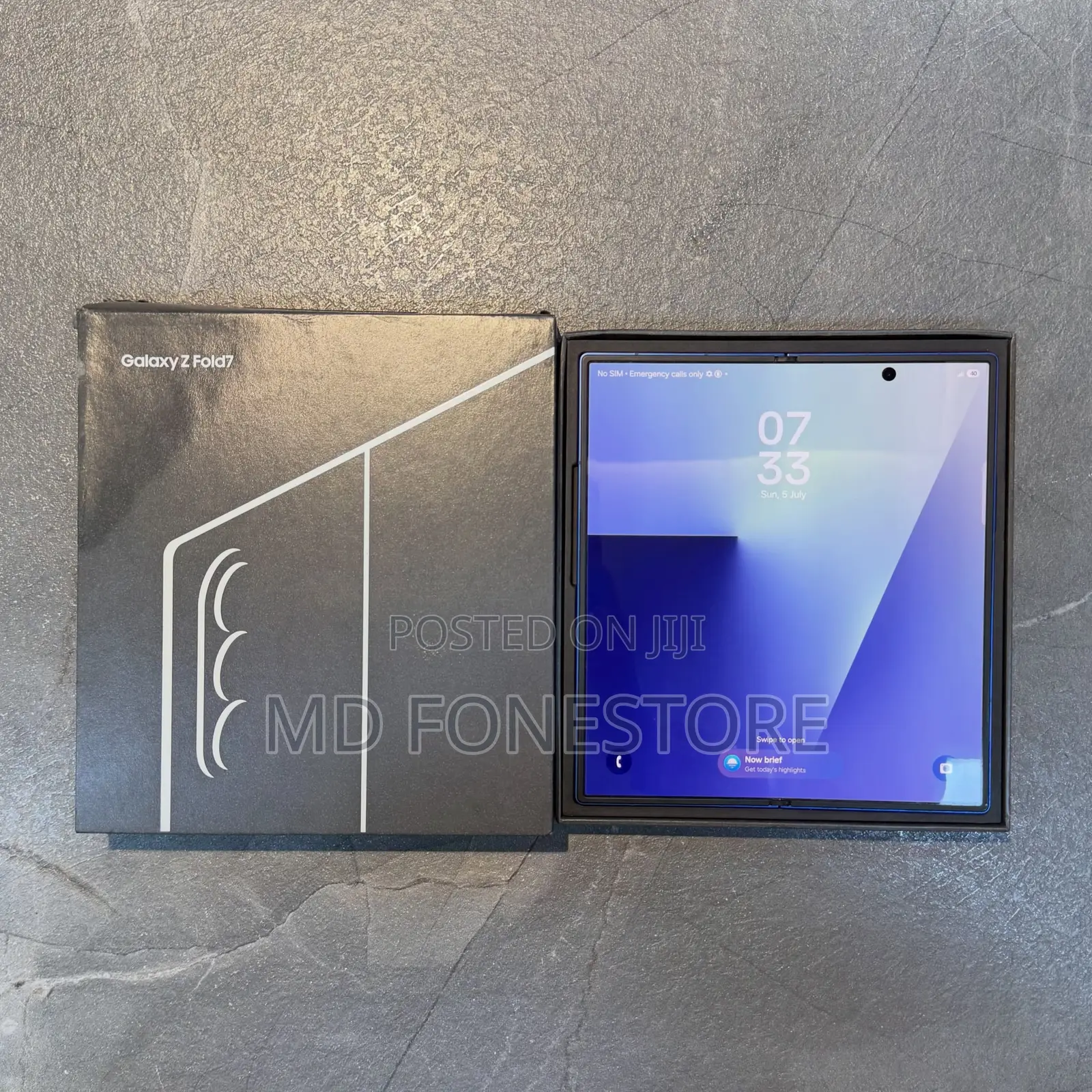 New Samsung Galaxy Z Fold7 256 GB Purple
