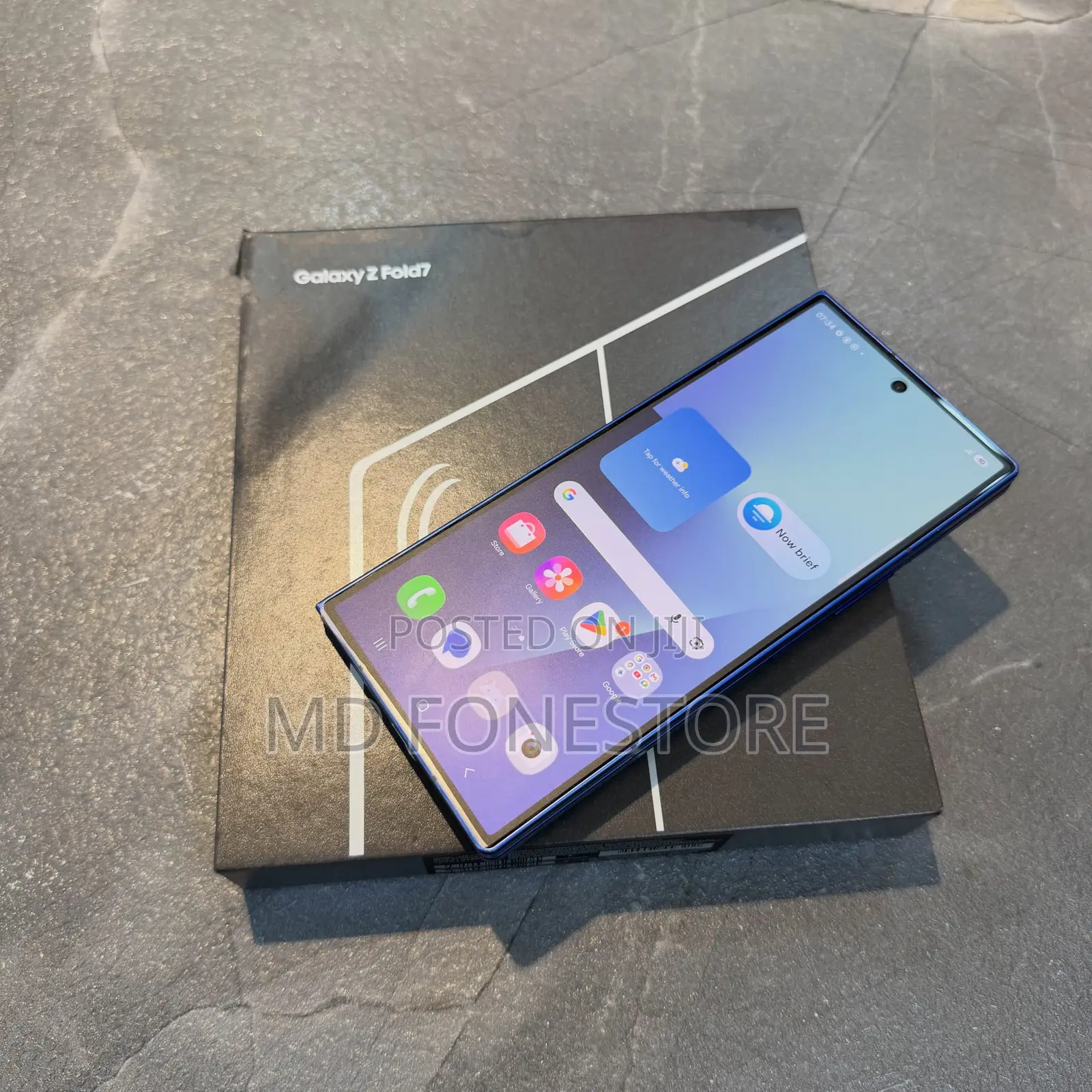 New Samsung Galaxy Z Fold7 256 GB Purple