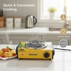 Star Chef Electric Stove Cooker Jiko La Gesi Plate Moja