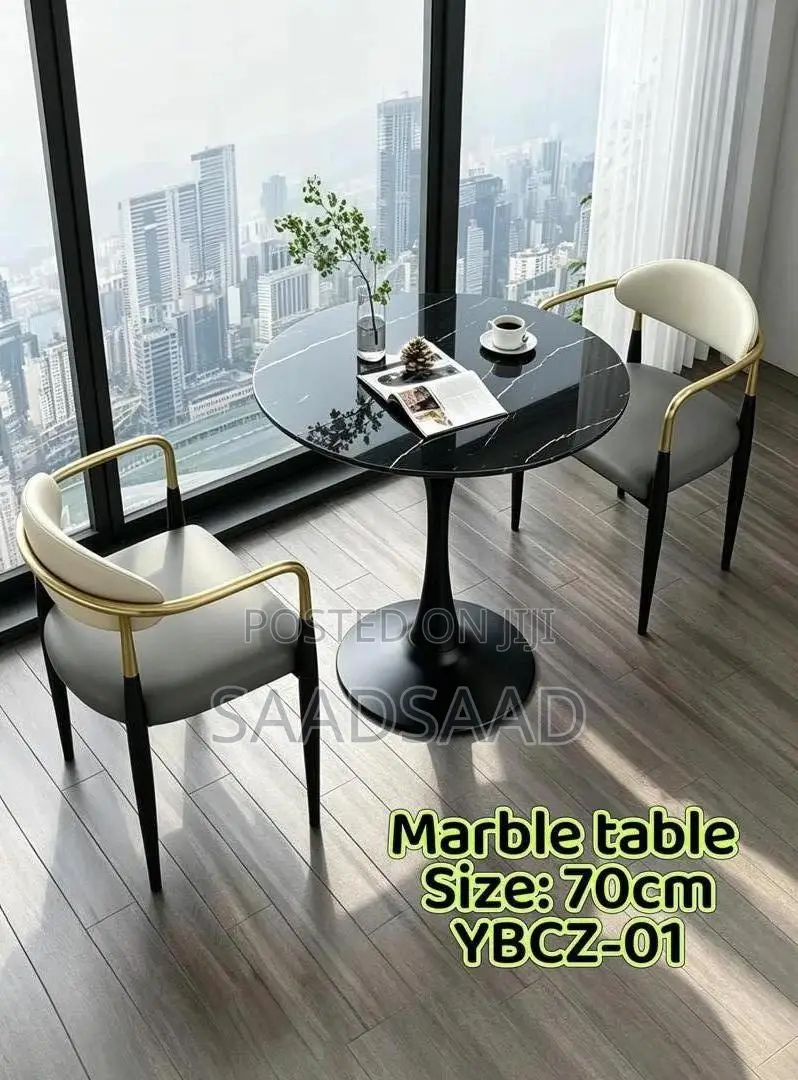 Marble Table With Chair
