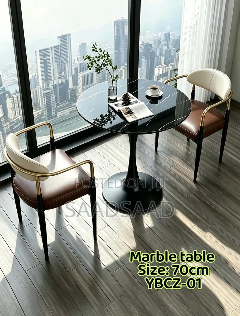 Marble Table With Chair