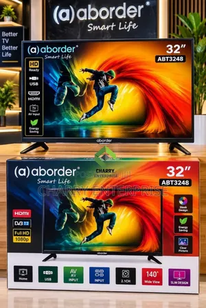 Aborder TV 32 Inch Double Glass/ Vioo Viwili