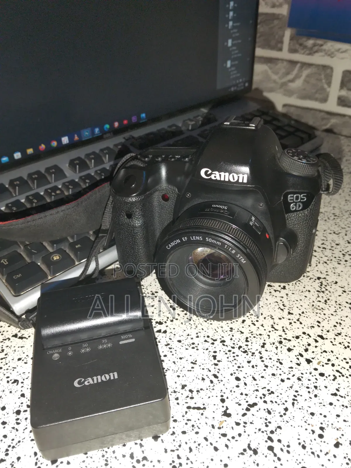 Canon 6d Inauzwa Bei Kitinga 1.3 Ikiwa Ba 50mm Battery2