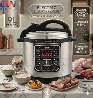 *Digiwave Pressure Cooker 9l