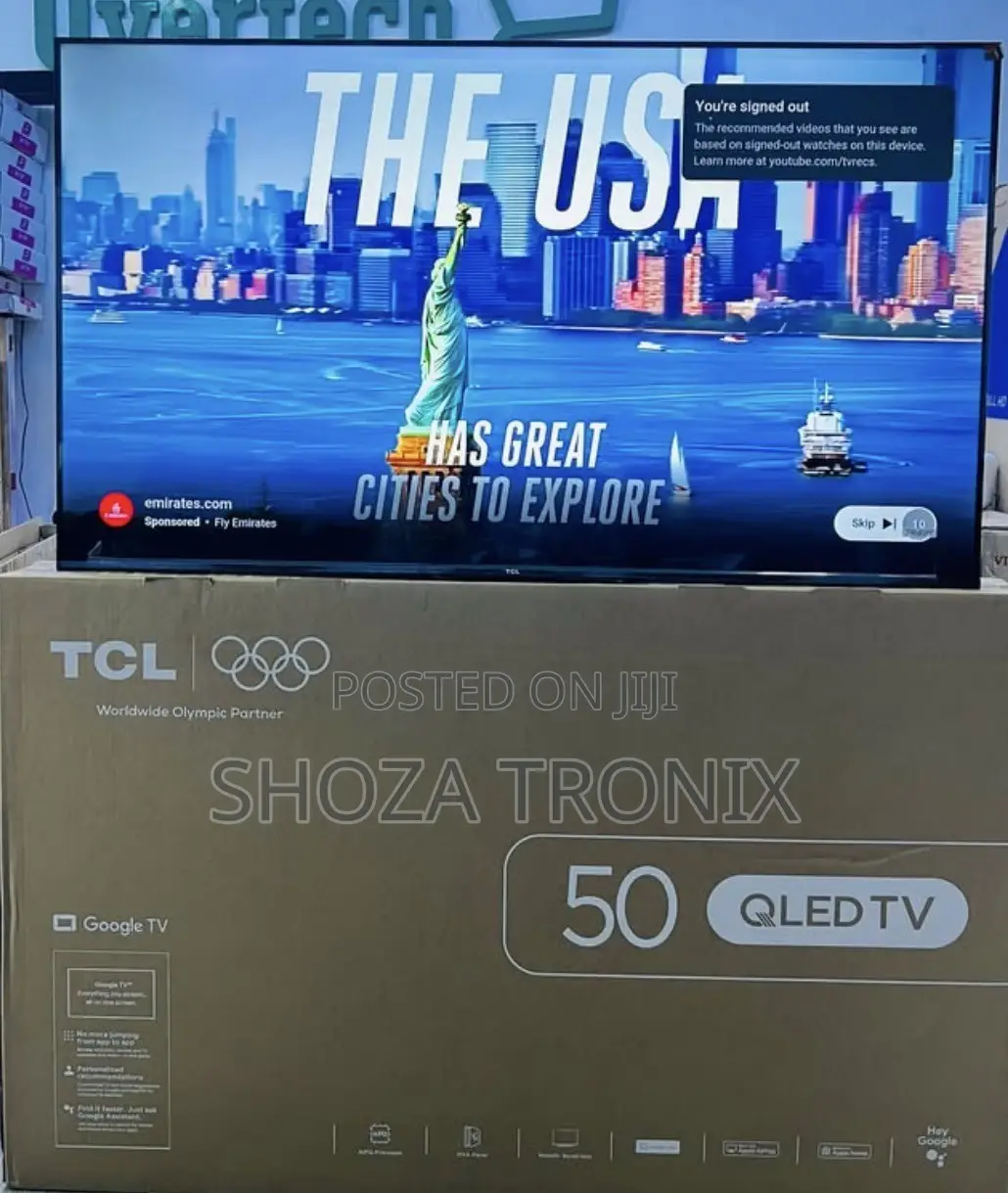 TCL Inch 50 QLED