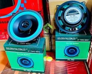 GOLDEN FALCON Two Way Mounting Car Speaker Inch 5” Yenye Tweeter 140W