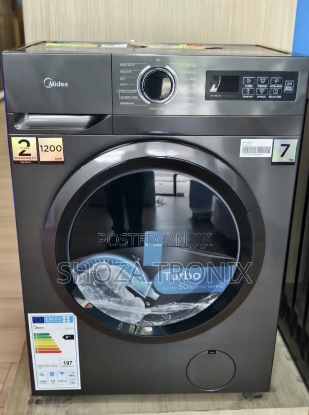 Midea Front Washing Machine 7 Wash /Spin
