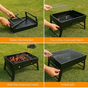 Jiko La Mkaa La Kukunja (Portable BBQ Grill) –