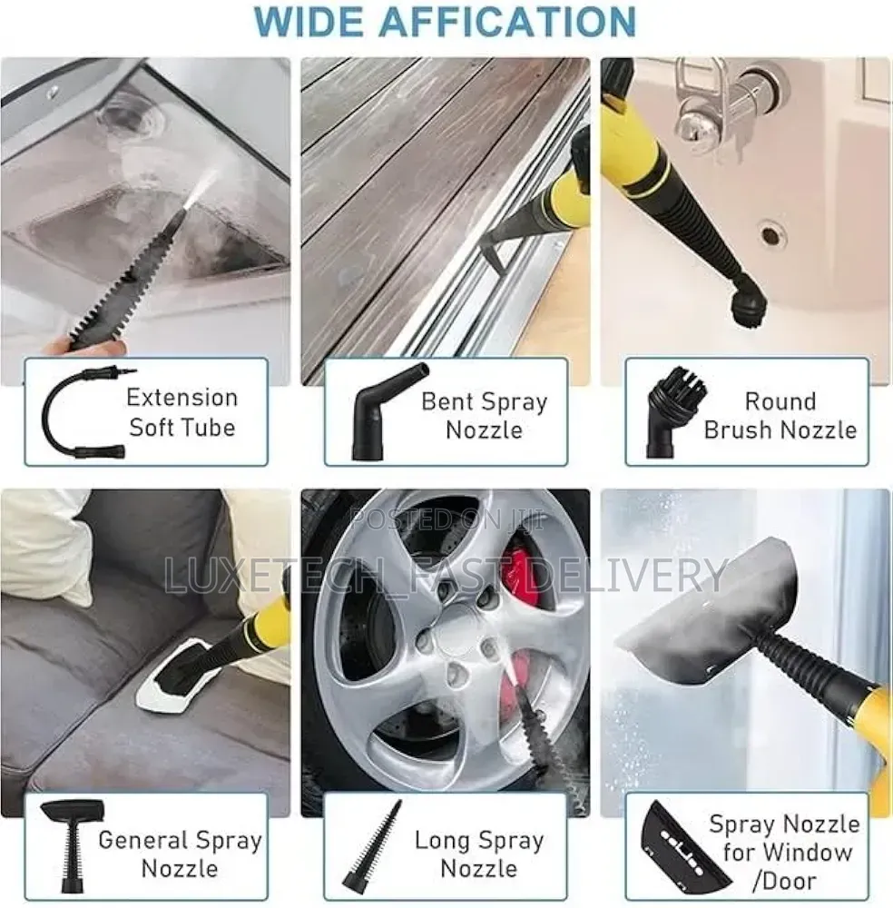 E3-Bester EE-5601 1000W Handheld Steam Cleaner – Multi-Surface Steamer