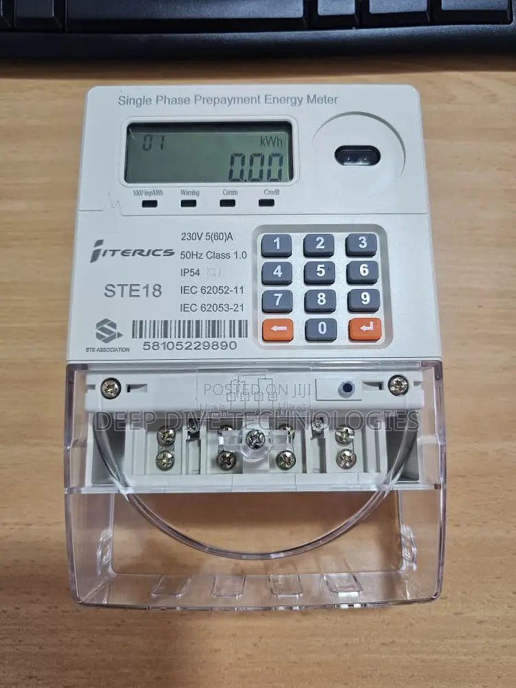 Electric Prepaid Submeter With Token System