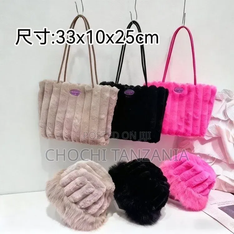 New Wrinkled Desgn Set(hat Bag)