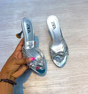 Zara Knotted Heeled Mules