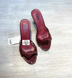 Zara Knotted Heeled Mules