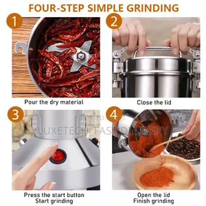 Winning Star ST-9400 Electric Dry Grinder – Stainless Steel Spice Mill