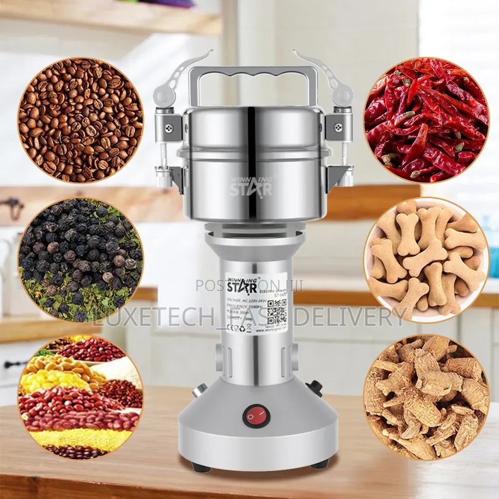 Winning Star ST-9400 Electric Dry Grinder – Stainless Steel Spice Mill