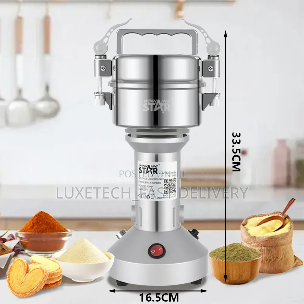 Winning Star ST-9400 Electric Dry Grinder – Stainless Steel Spice Mill