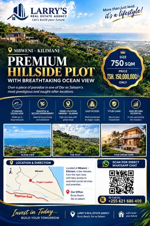 Plot of Land for Sale at Mbweni - Kilimani