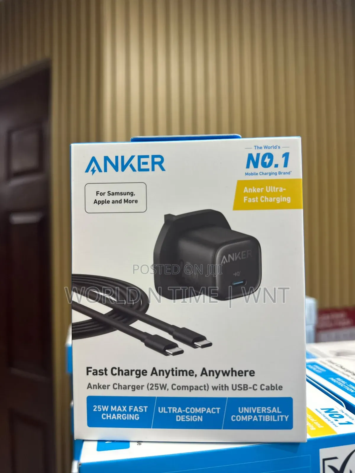 Anker Fast Cherge 25W USB - C for Samsung and Apple