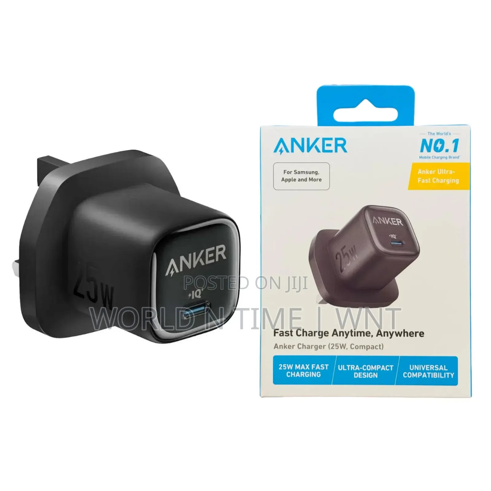 Anker Fast Cherge 25W USB - C for Samsung and Apple