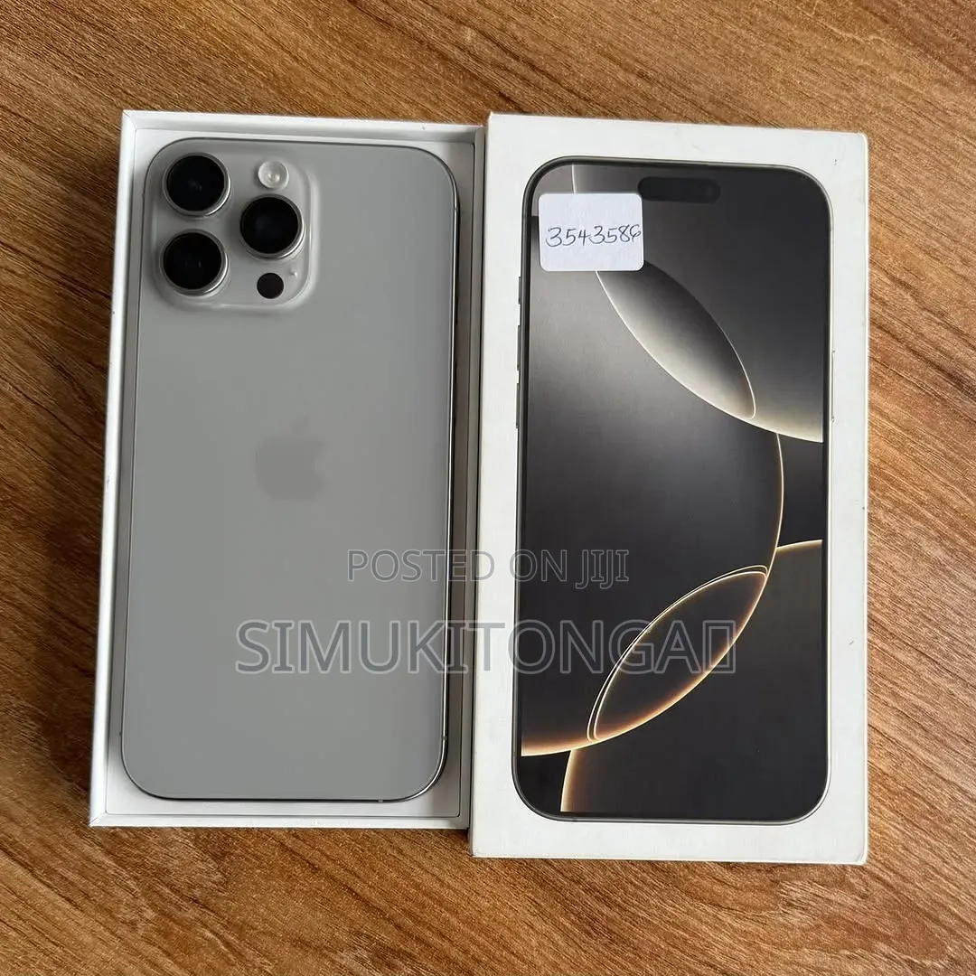 New Apple iPhone 16 Pro Max 256 GB Gray