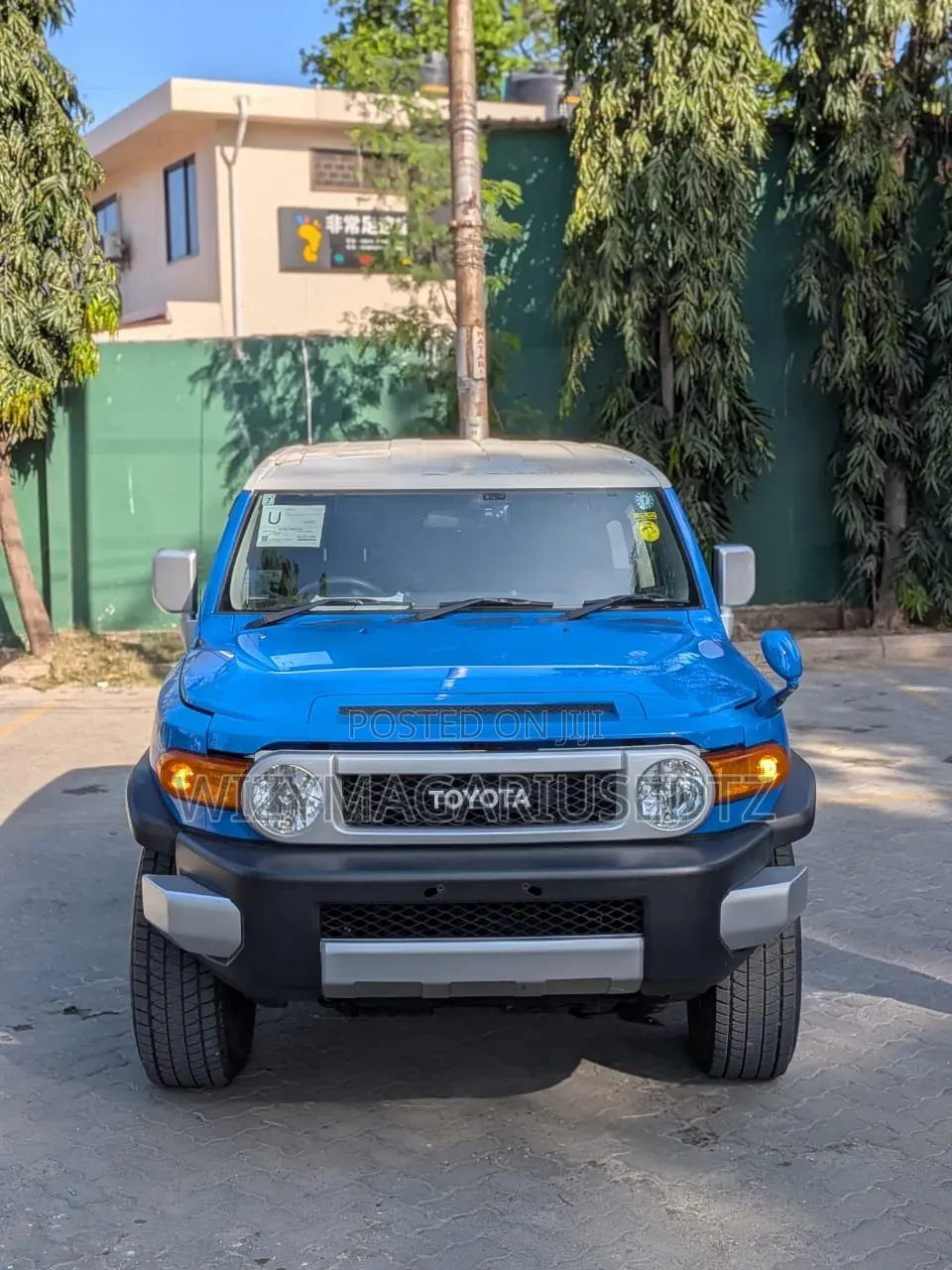 Toyota FJ Cruiser 4x4 Automatic 2011 Blue