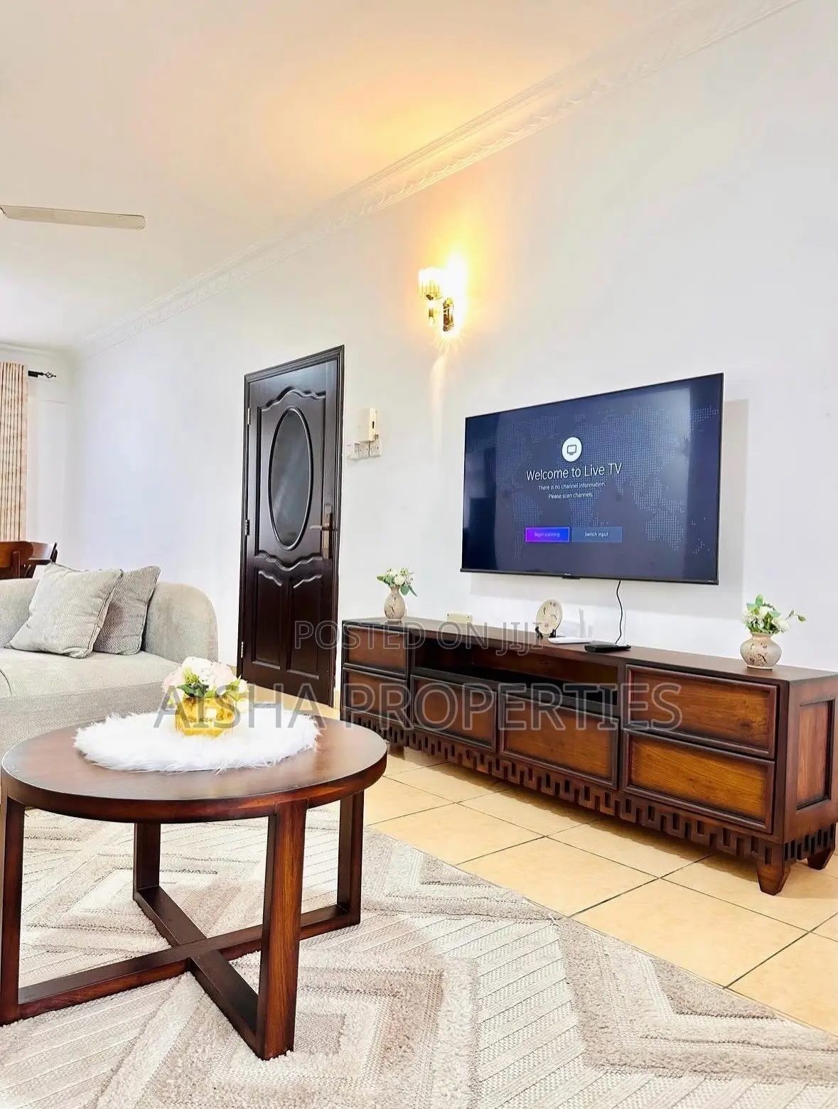 Furnished 3bdrm Apartment in Upanga East for rent