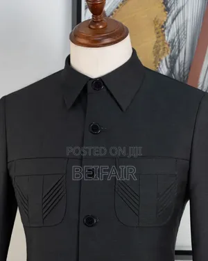 New Black Kaunda for Elegant Men