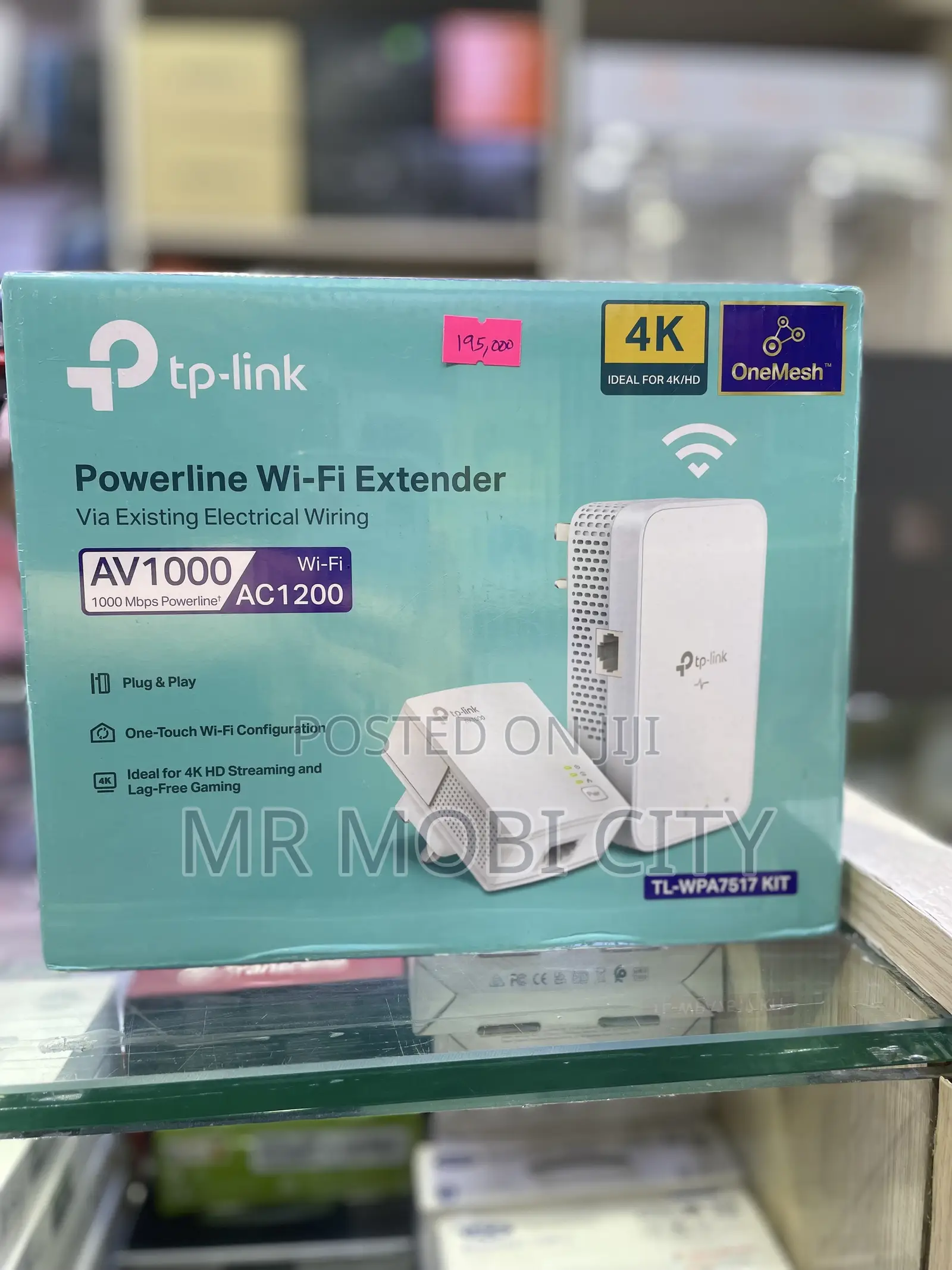 TP-Link AV1000 Gigabit Powerline AC Wi-Fi Kit