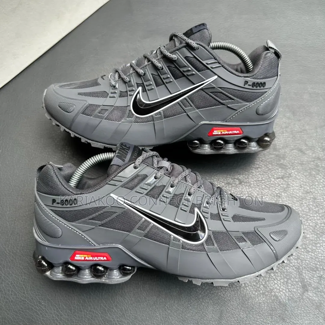 Grey P-6000 Sneakers With Air Cushion