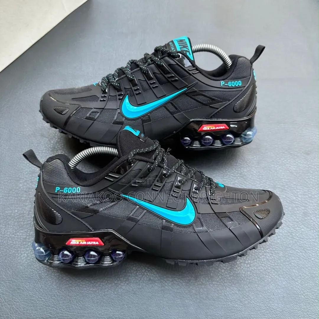 Grey P-6000 Sneakers With Air Cushion