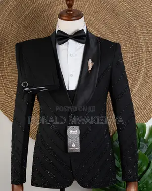 Black Stoned Tuxedo