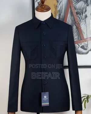 Kaunda Ya Kisasa Dark Blue