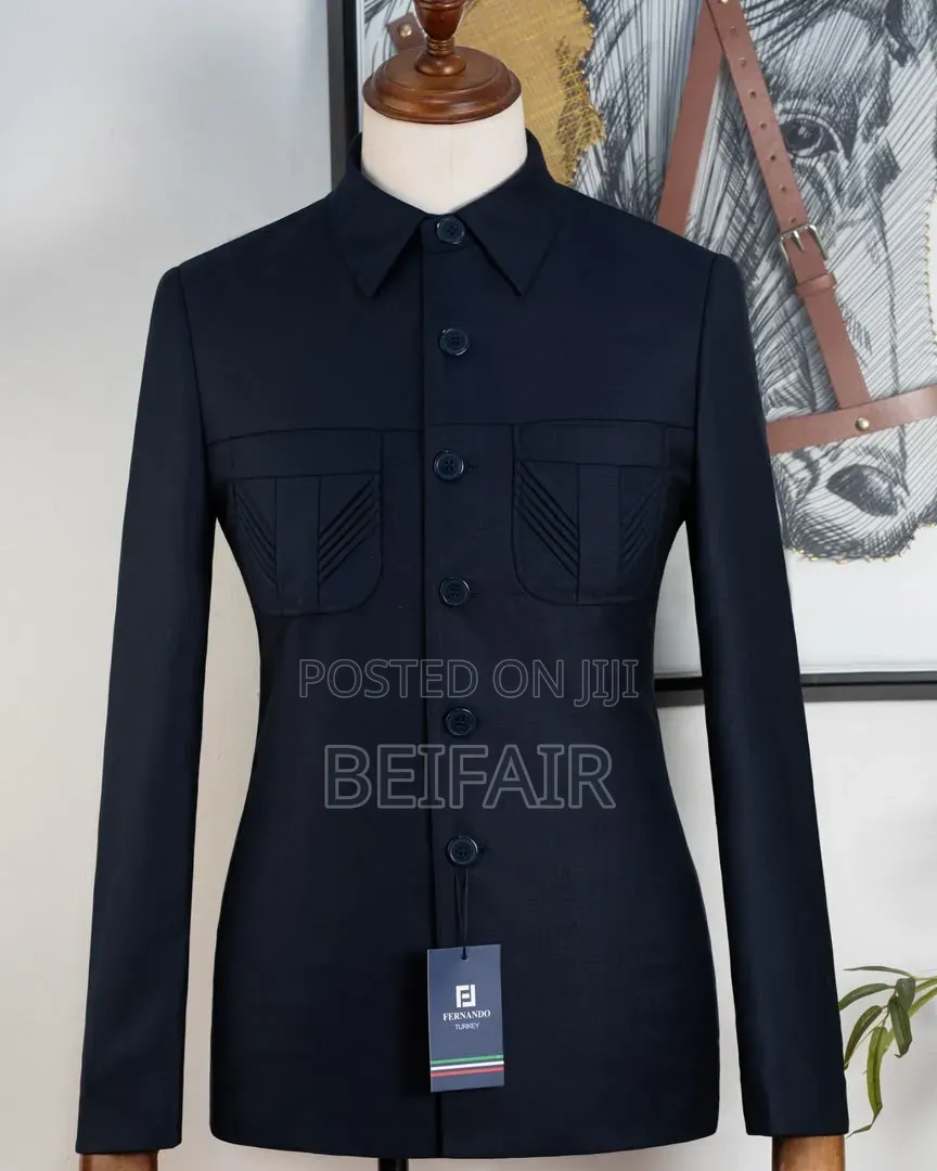 Kaunda Ya Kisasa Dark Blue
