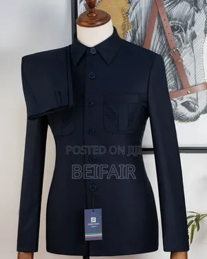 Kaunda Ya Kisasa Dark Blue