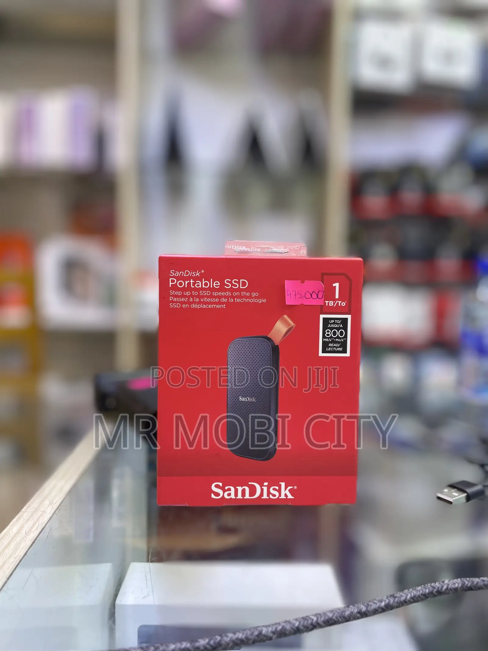 SanDisk Portable SSD 1TB (Up to 800 MB/s)