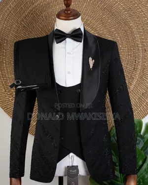 Black Stoned Tuxedo